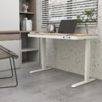 Biurko z regulacją wysokości ET119W-C Biały - obrazek 4