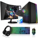 ZESTAW KOMPUTER GAMINGOWY / RYZEN 5 / RTX 3060 12GB / 32GB / WiFi / WIN 11
